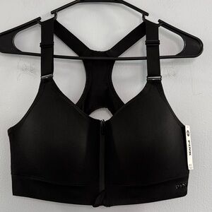 NWT PINK Seamless Air Front-Closure Sports Bra